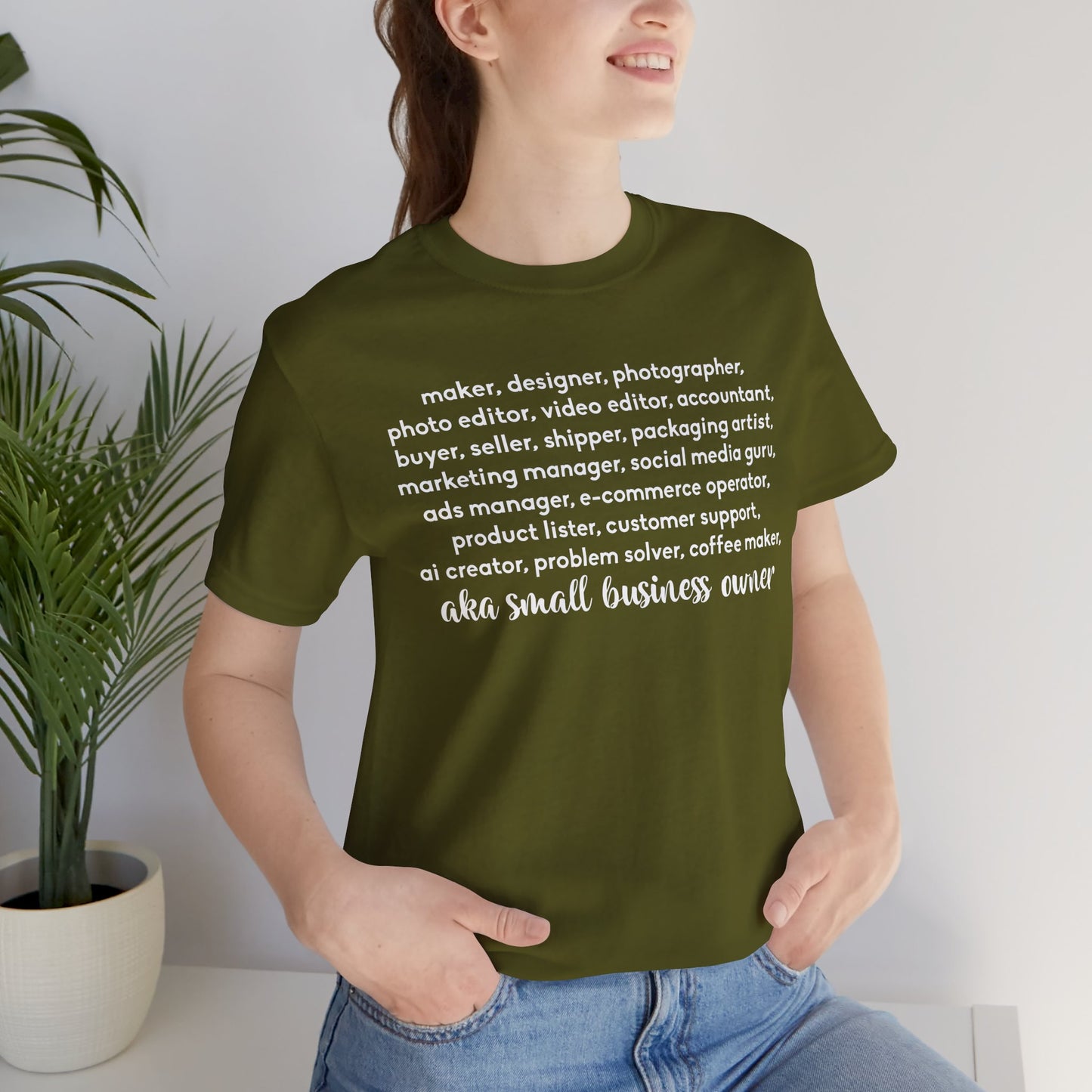 SMALL BIZ LIFE TEE FOR MAKERS