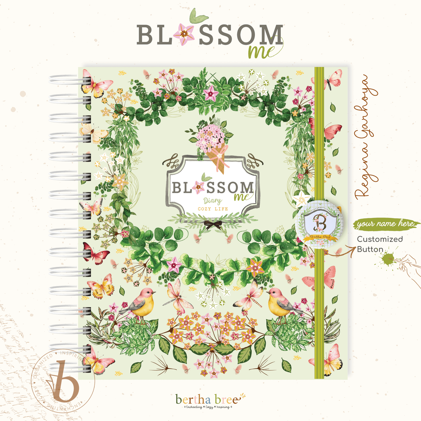 BLOSSOM ME DIARY REGINA GARHOYA - HOYA