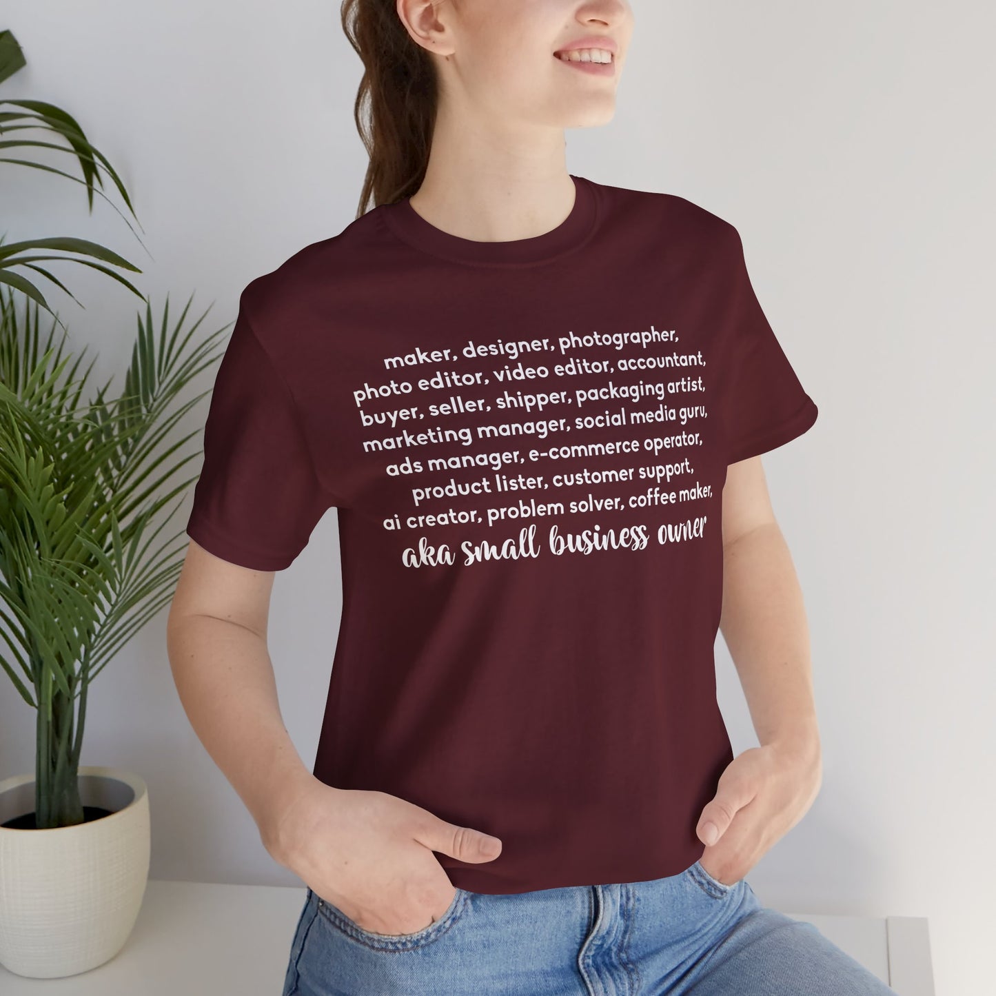 SMALL BIZ LIFE TEE FOR MAKERS