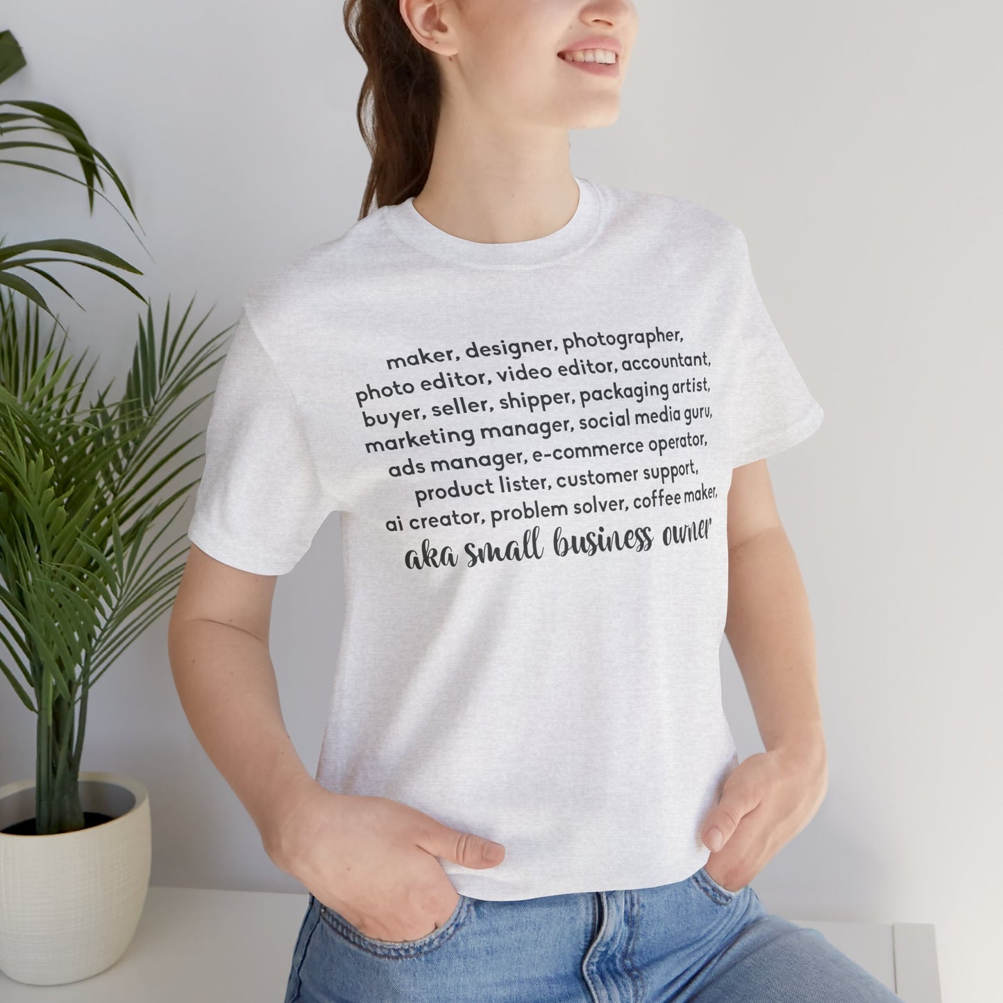SMALL BIZ LIFE TEE FOR MAKERS