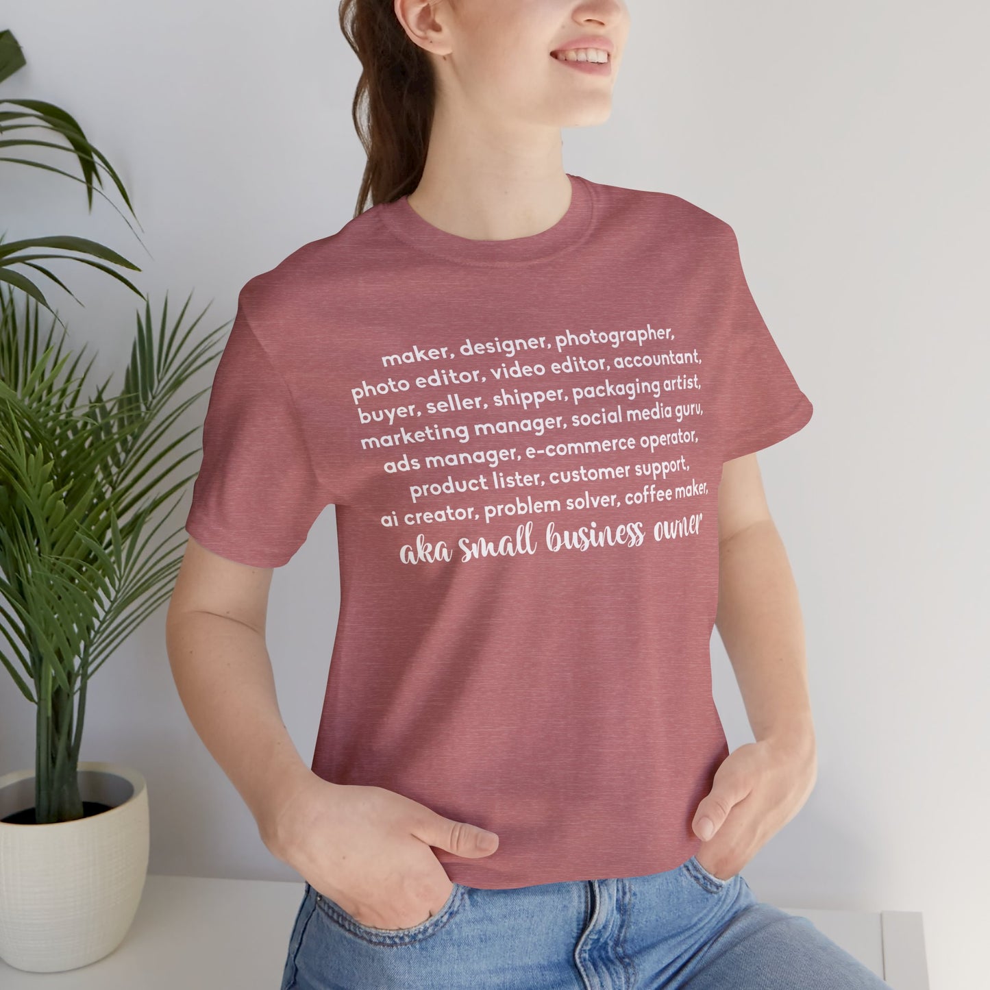 SMALL BIZ LIFE TEE FOR MAKERS