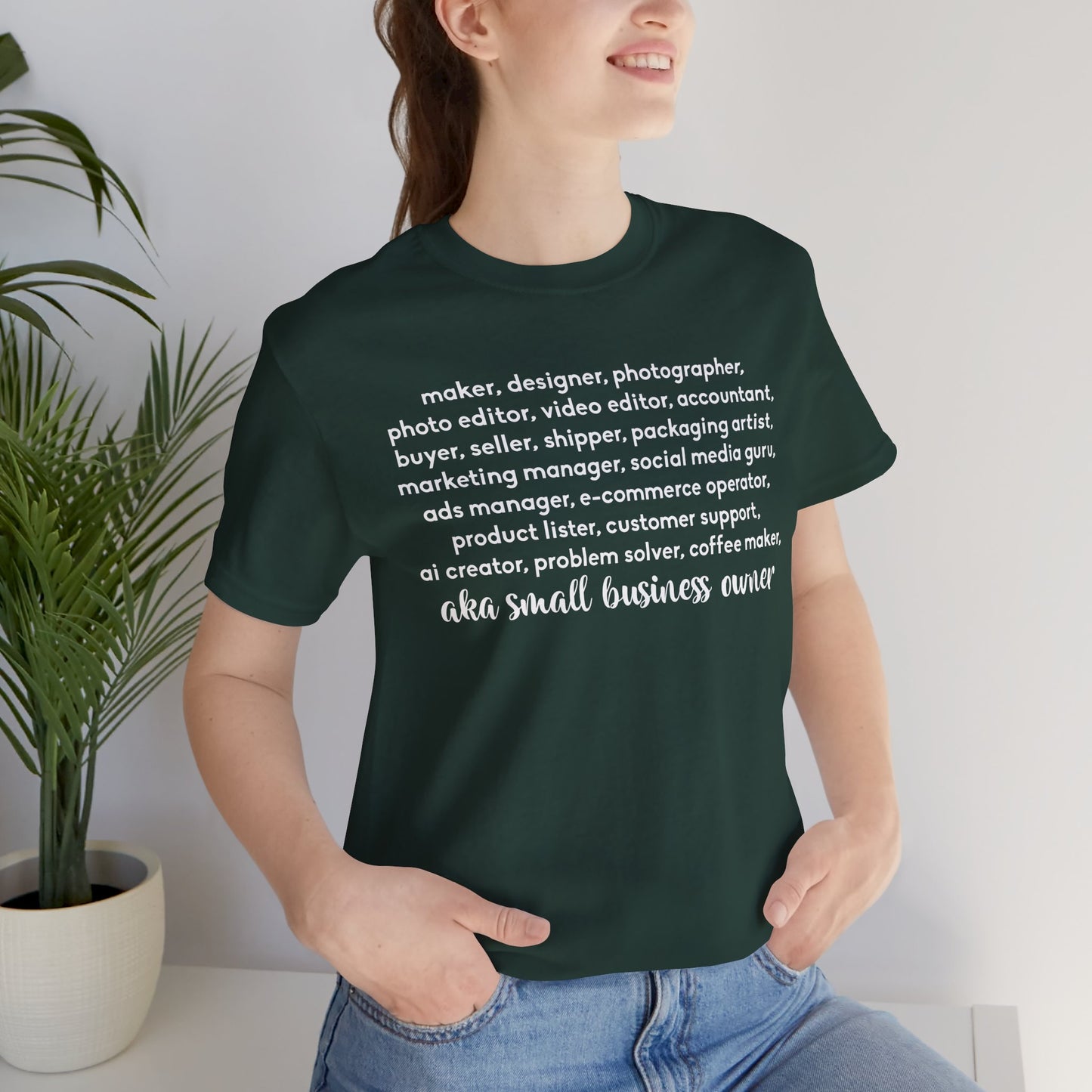 SMALL BIZ LIFE TEE FOR MAKERS