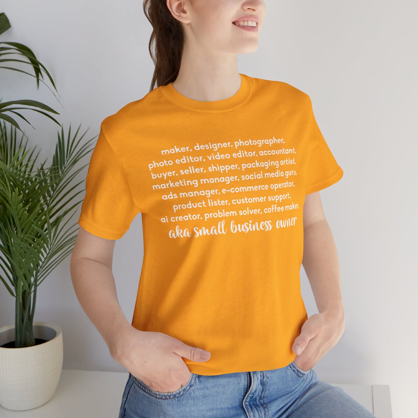 SMALL BIZ LIFE TEE FOR MAKERS