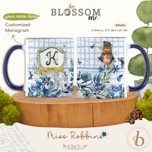 BLOSSOM ME MISS ROBBINS MUG