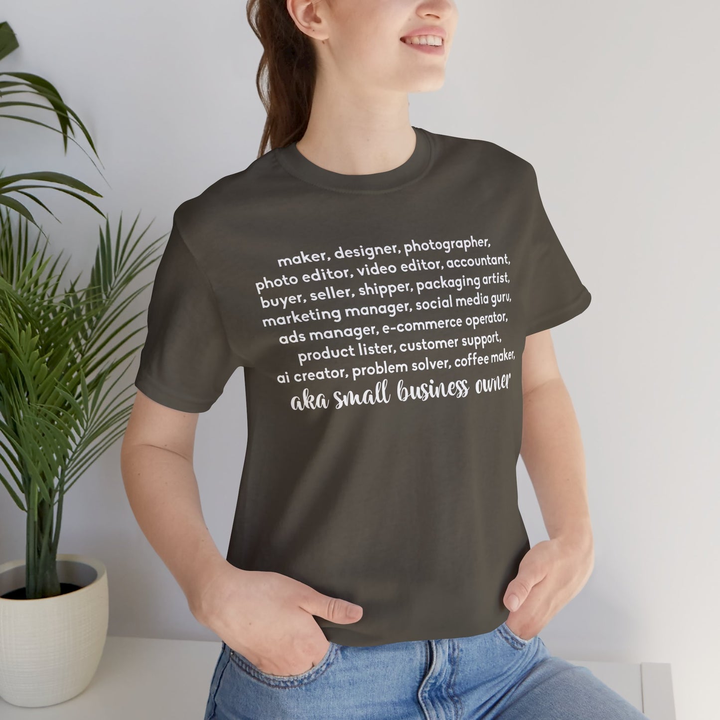 SMALL BIZ LIFE TEE FOR MAKERS
