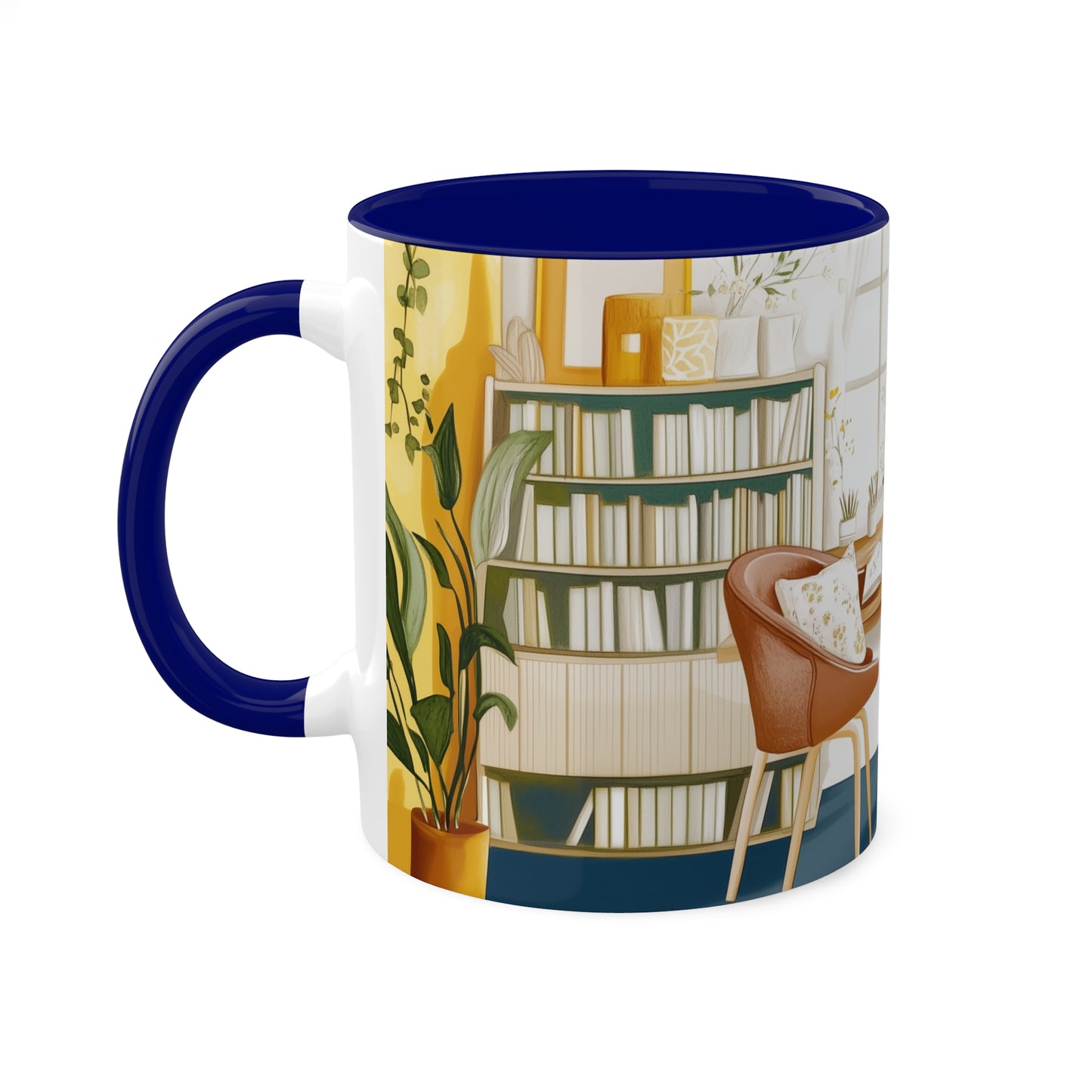 Yellow Worksplace Mug - Cozy . Creative . Bold . Organized