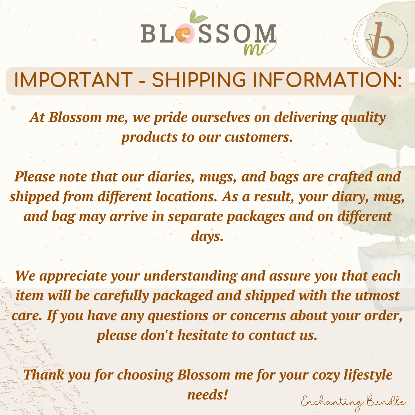 BLOSSOM ME BUNDLE MISS ROBBINS