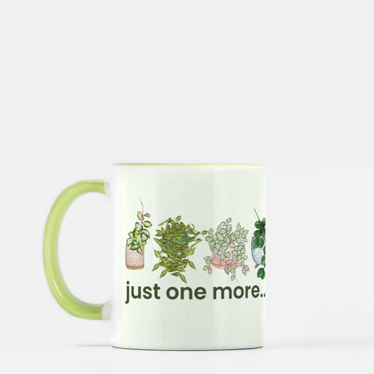 HOYAHOLIC just one more Mug 11 oz. (Green + White)