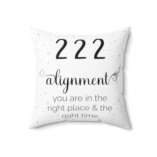 ANGEL NUMBER 222 CUSHION