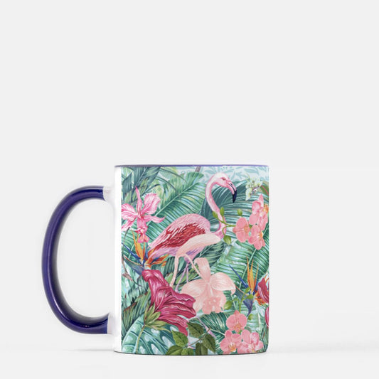 Lion Country Safari Mug 11 oz. (Dark Blue + White)