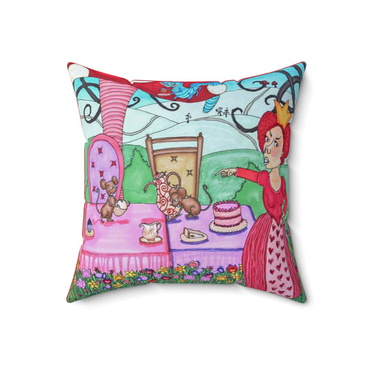 ALICE CUSHION - RED QUEEN