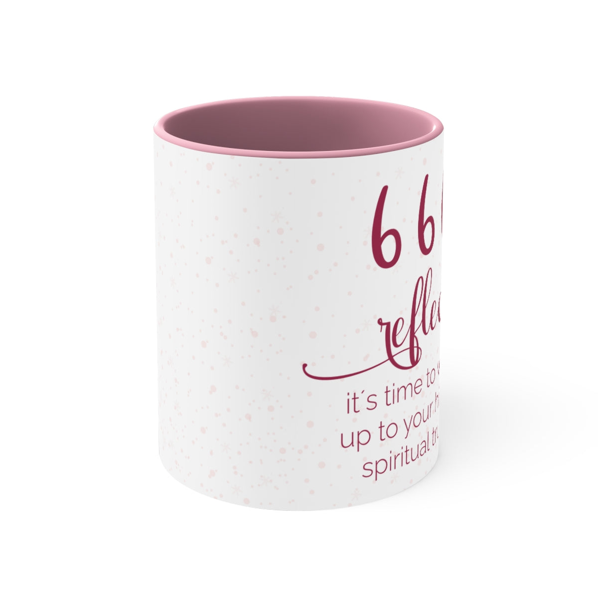 ANGEL NUMBER 666 JAZZBERRY MUG, 11OZ