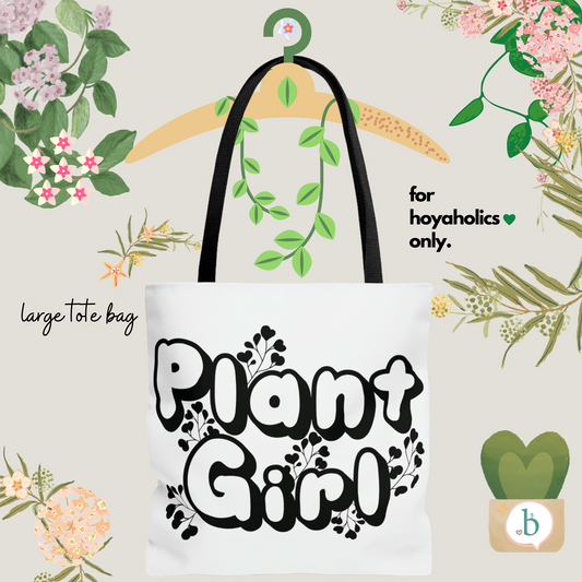 HOYAHOLIC PLANT GIRL TOTE BAG