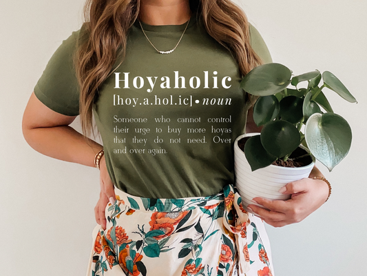 HOYAHOLIC DICTIONARY DEFINITION SHORT SLEEVE TEE