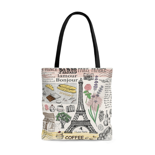 PARIS LAMOUR BONJOUR TOTE BAG