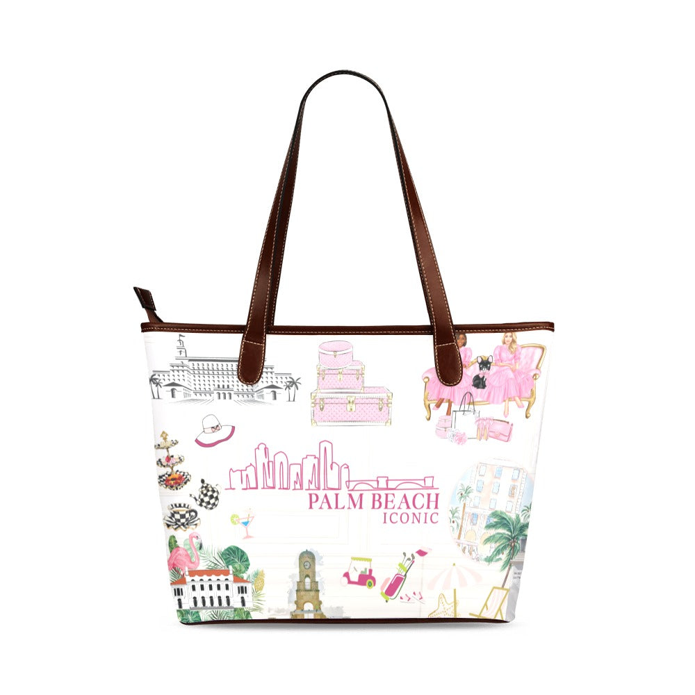 PALM BEACH ICONIC BOOK TOTE