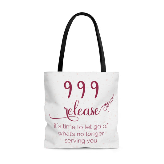 ANGEL NUMBER 999 JAZZBERRY TOTE BAG