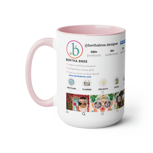 INSTAGRAM PERSONALIZED MUG 15oz