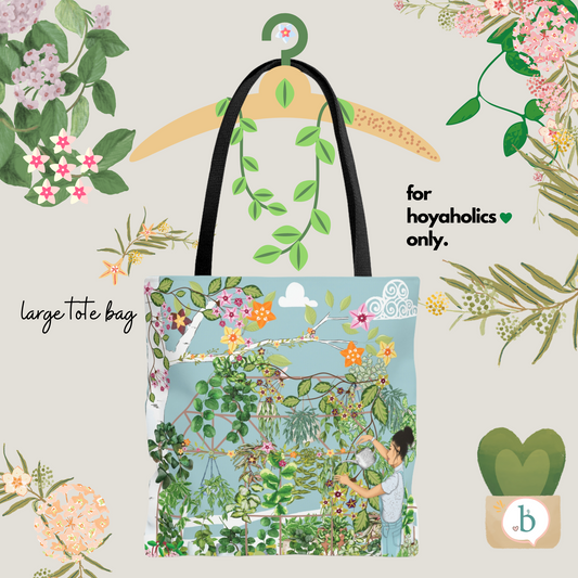 HOYAHOLIC HOYA HOUSE TOTE BAG