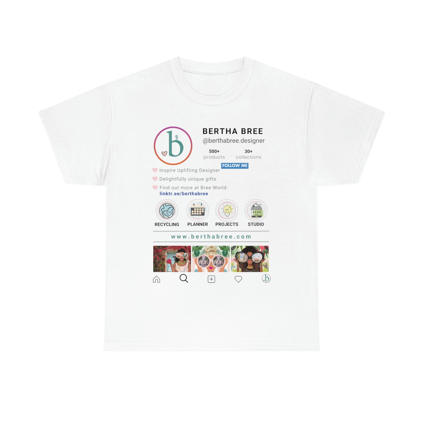 INSTAGRAM PERSONALIZED T-SHIRT