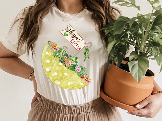 HOYAHOLIC GREEN UMBRELLA SHORT SLEEVE TEE