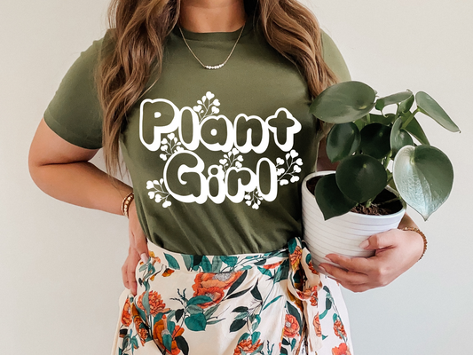 HOYAHOLIC PLANT GIRL SHORT SLEEVE TEE