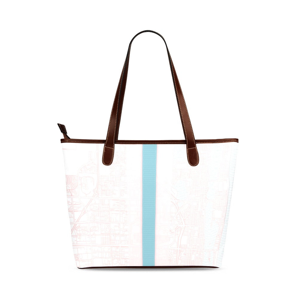 FLAMINGO PALM BEACH BOOK TOTE