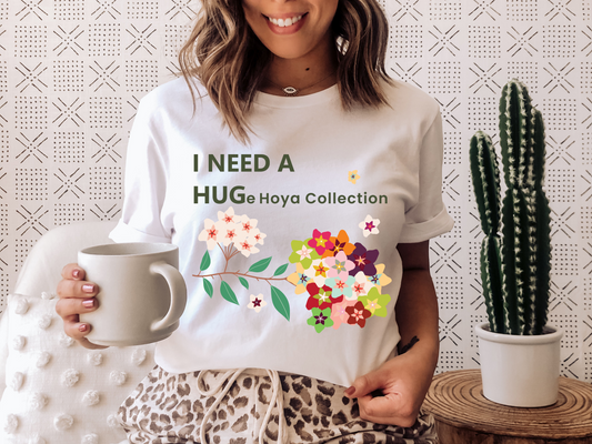 HOYAHOLIC I NEED A HUGE HOYA COLLECTION SHORT SLEEVE TEE