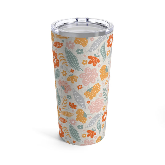 SHABREE SPRING ORANGE TUMBLER 20oz