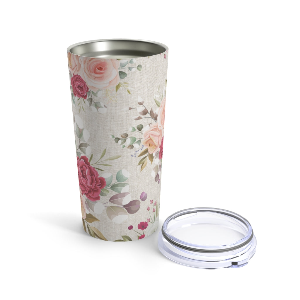 SHABREE SPRING ROSE TUMBLER 20oz