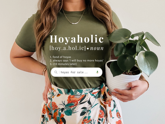 HOYAHOLIC DICTIONARY DEFINITION SHORT SLEEVE TEE