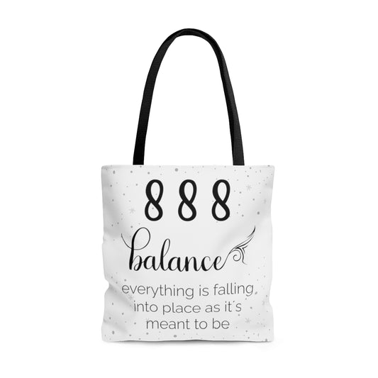 ANGEL NUMBER 888 TOTE BAG