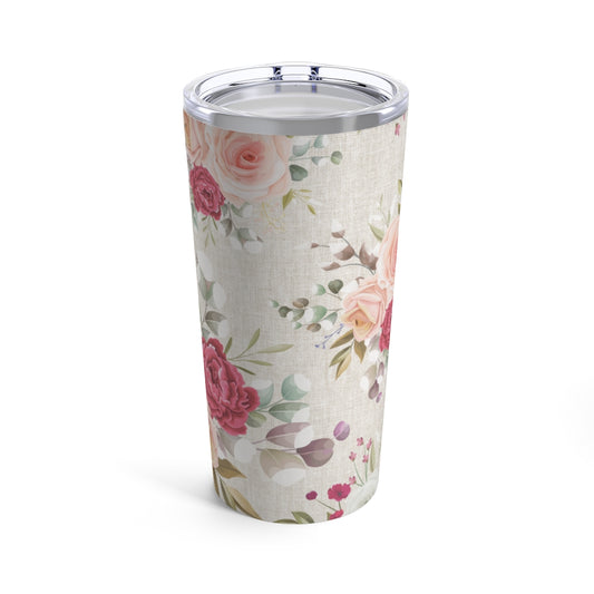 SHABREE SPRING ROSE TUMBLER 20oz