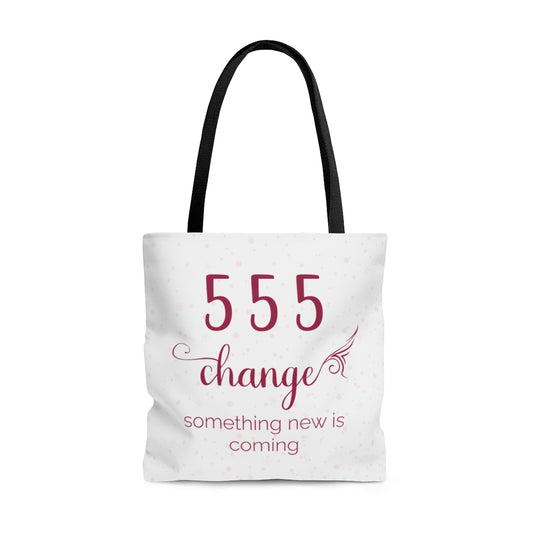 ANGEL NUMBER 555 JAZZBERRY TOTE BAG