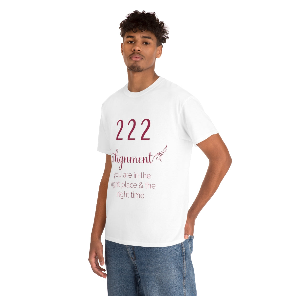 ANGEL NUMBER 222 JAZZBERRY SHIRT