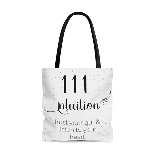 ANGEL NUMBER 111 TOTE BAG