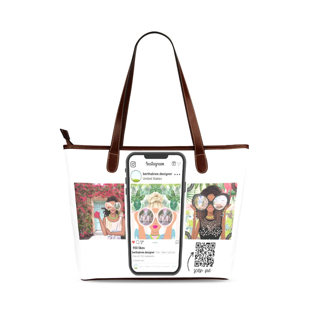 INSTAGRAM PERSONALIZED BOOK TOTE