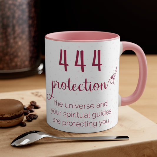 ANGEL NUMBER 444 JAZZBERRY MUG, 11OZ