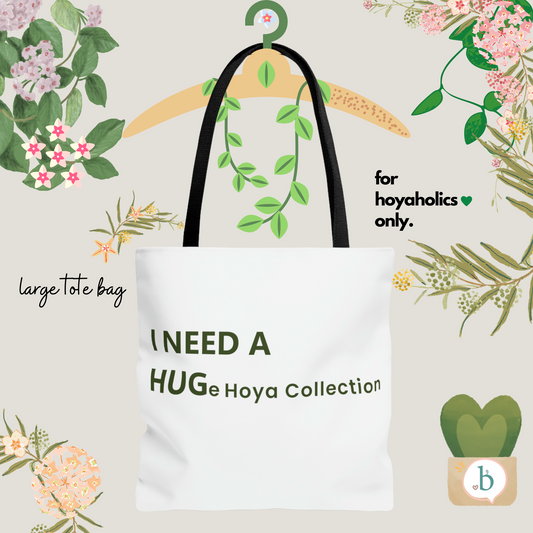 HOYAHOLIC I NEED A HUGE COLLECTION TOTE BAG