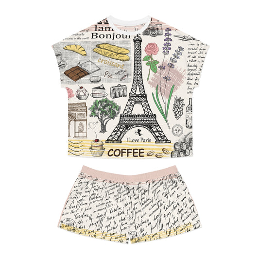 PARIS LAMOUR BONJOUR PAJAMA SET
