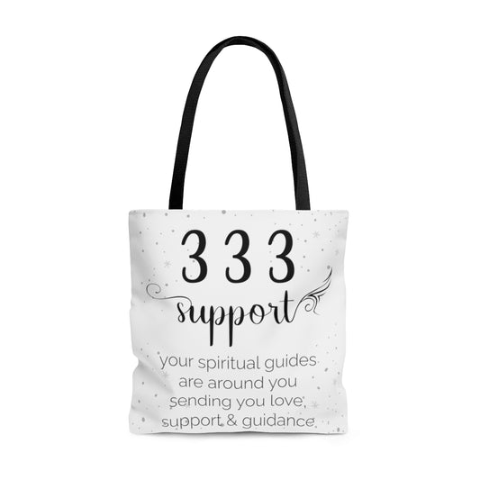 ANGEL NUMBER 333 TOTE BAG