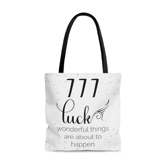 ANGEL NUMBER 777 TOTE BAG