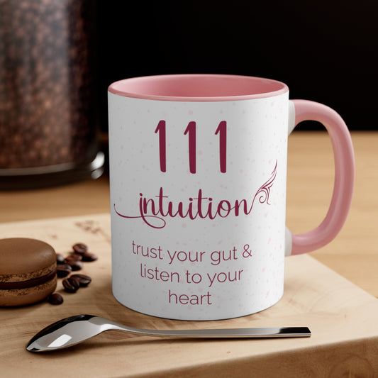 ANGEL NUMBER 111 JAZZBERRY MUG, 11OZ