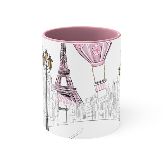 CHARLOTTE IN PARIS COFFEE MUG, 11OZ