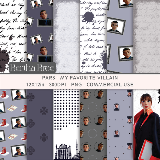 PRINTABLE YARGI PARS - MY FAVORITE VILLAIN