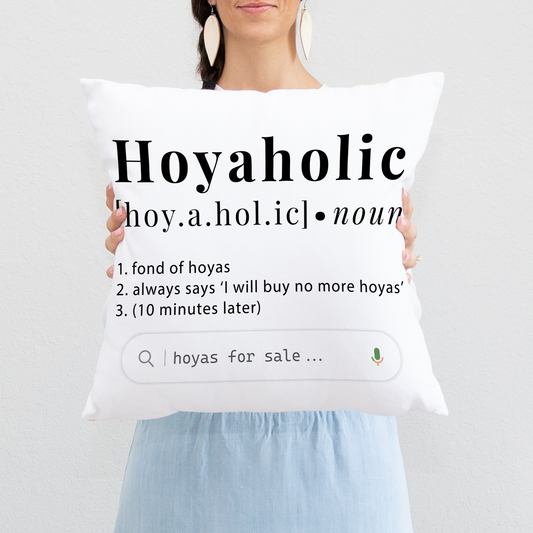 HOYAHOLIC DICTIONARY DEFINITION CUSHION