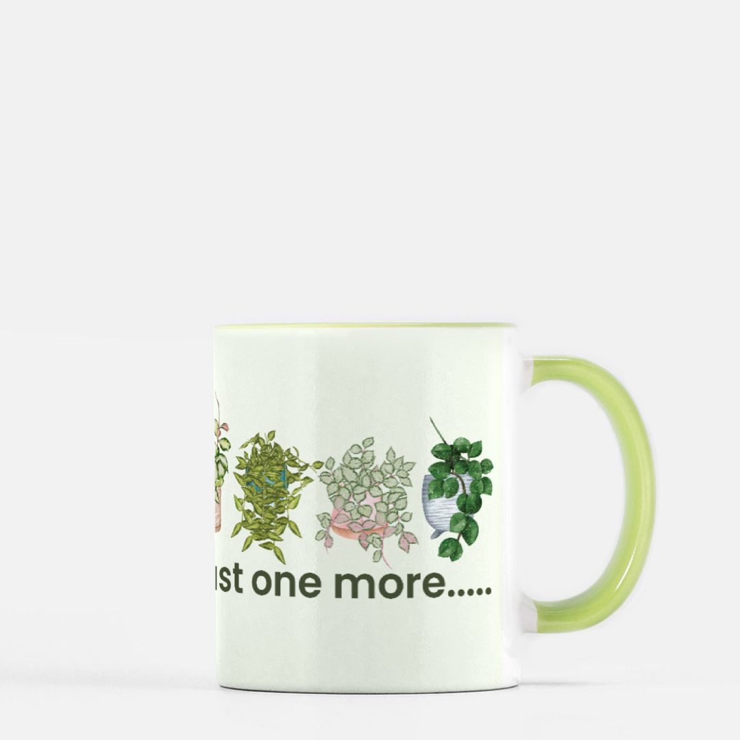 HOYAHOLIC just one more Mug 11 oz. (Green + White)