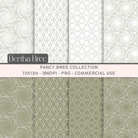 Fancy Bree - Olive Green