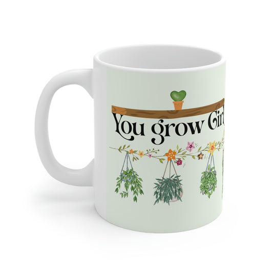 HOYAHOLIC YOU GROW GIRL MUG 11oz
