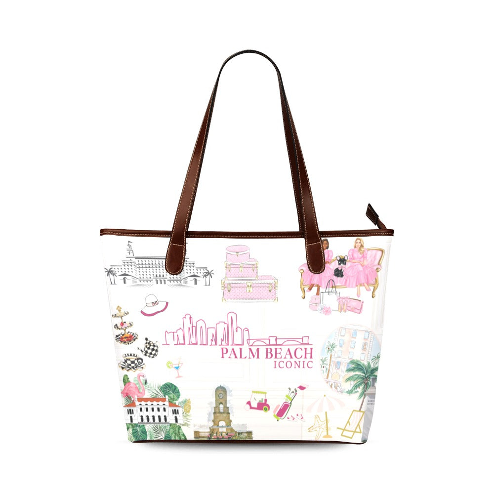 PALM BEACH ICONIC BOOK TOTE